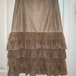 *on hold* The Original Dainty Jewell’s Layering Slip Extender in Tan